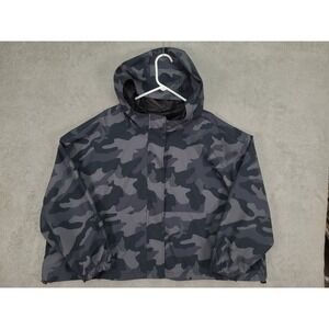 Old Navy Active Hooded Water Resistant Camo Jacket‎ 3X Women's